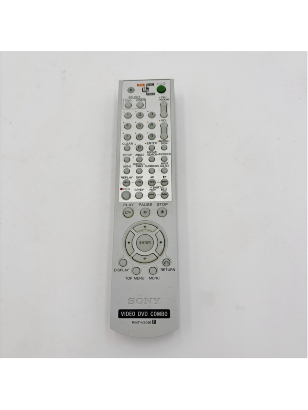 RMT-V501E Sony Video/DVD Combo Remote in Grey